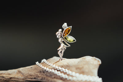 Silberne magische Elfen-Schmuck