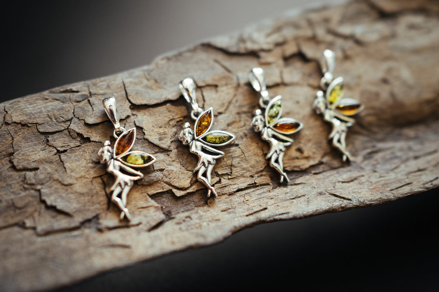 Silberne magische Elfen-Schmuck