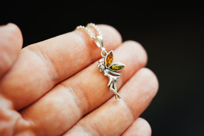 Silberne magische Elfen-Schmuck