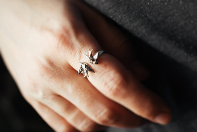 Schluck verstellbarer Ring.