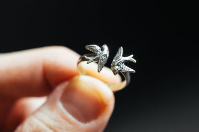 Schluck verstellbarer Ring.
